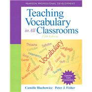 Book cover for Teaching Vocabulary in All Classrooms