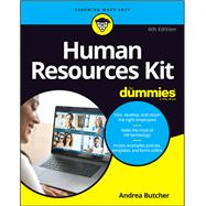 Book cover for Human Resources Kit For Dummies