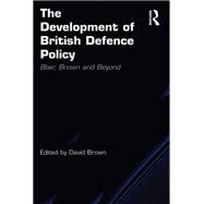 Book cover for The Development of British Defence Policy