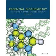 Book cover for Essential Biochemistry, Fifth Edition WileyPLUS Single-term