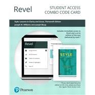 Book cover for Style: Lessons in Clarity and Grace -- Revel + Combo Access Card