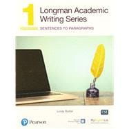 Book cover for Longman Academic Writing Series: Sentences to Paragraphs SB w/App, Online Practice & Digital Resources Lvl 1